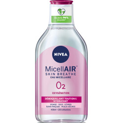 Nivea - Pack de 5 Eau micellaire démaquillante Peux sèches et sensibles...