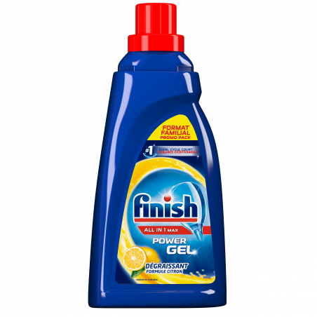 Pack de 4 Finish Gel Tout en 1 Citron - Format Familial