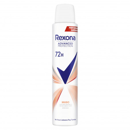 Pack de 6 REXONA Déodorant Femme Spray Musc 200ml