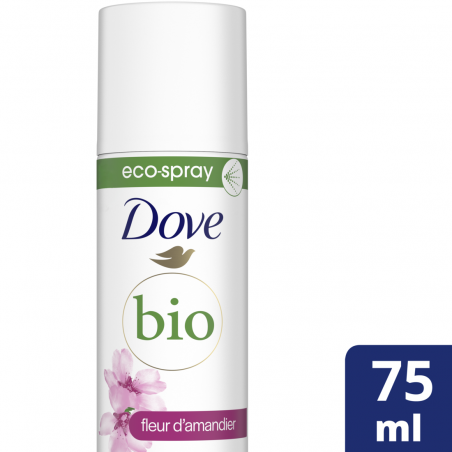 Pack de 6 - Dove BIO fleur d'amandier Ecospray 75ML