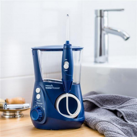 Waterpik - Hydropulseur Fixe Ultra Professionnel WP-663 Bleu