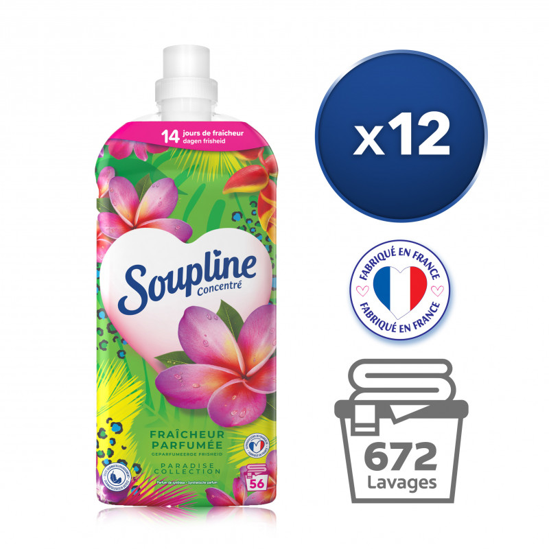 Parfum de Linge Sachets Armoires Grand Air SOUPLINE : la boite de