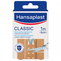 Pack de 3 - HANSAPLAST Bandes Classic 1m x 6cm