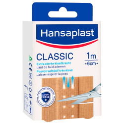 Pack de 3 - HANSAPLAST Bandes Classic 1m x 6cm 2