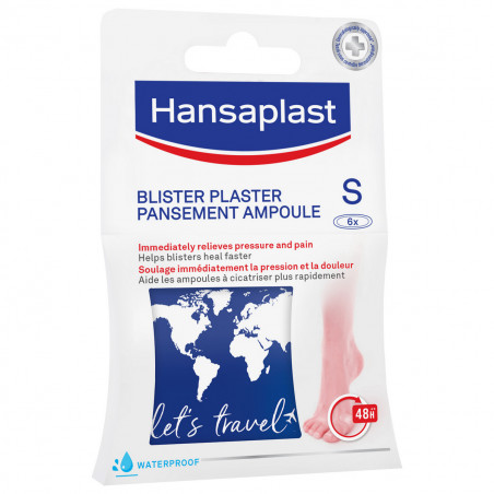 HANSAPLAST AMPOULE PETITE TAILLE - Boîte de 6 pansements