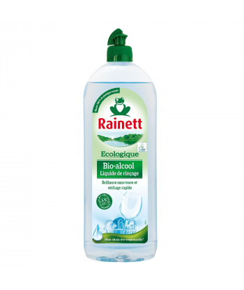 Pack de 10 - Rainett - Liquide de Rinçage Ecologique Bio-Alcool 750ml