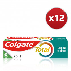 Pack de 12 - COLGATE Dentifrice Colgate Total Action Haleine Fraîche 75ml