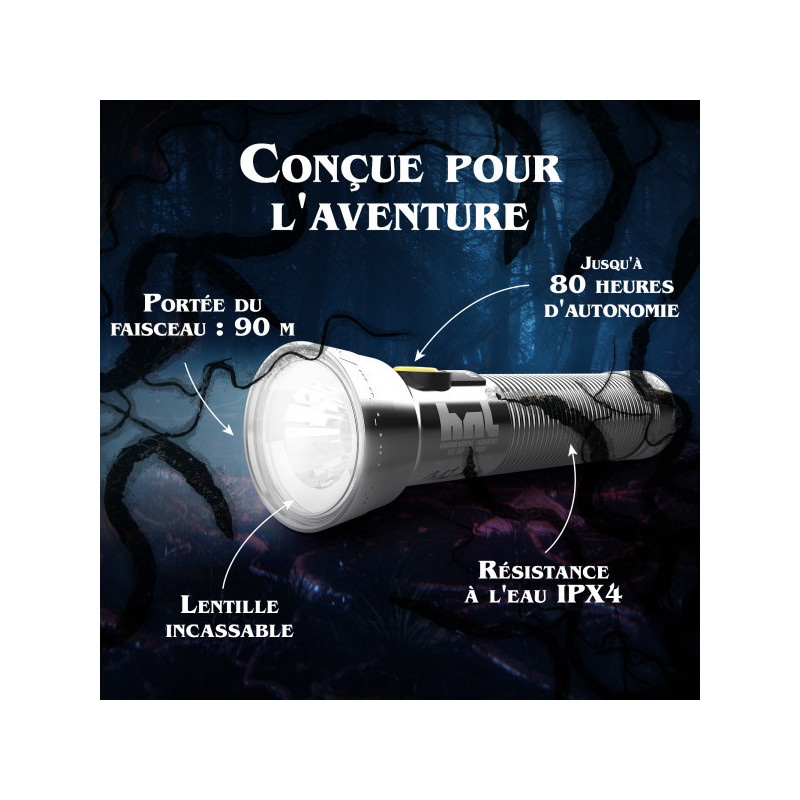 LAMPE TORCHE STRANGER THINGS - 150 LUMENS