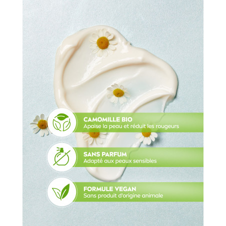 Pack de 2 - Crème visage hydratante NIVEA Camomille BIO Peaux sensibles Naturally Good 50ml