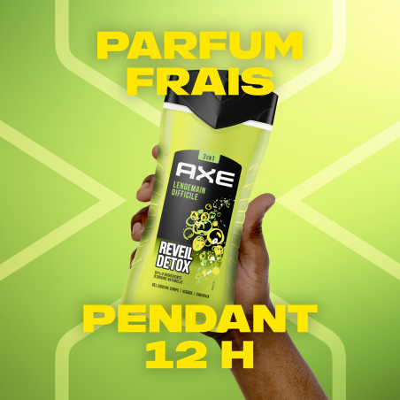4x250ml Gels Douche Homme Axe Lendemain Difficile 12h de Frâicheur (Lot de 4x250ml ) 4x250ml Gels Douche Homme Axe Lendemain Difficile 12h de Frâicheur (Lot de 4x250ml )