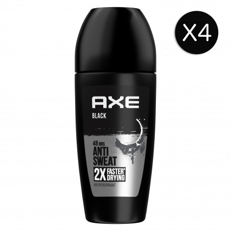 4 Déodorants AXE Bille Black (Lot 4x50ml) 4 Déodorants AXE Bille Black (Lot 4x50ml)