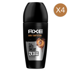 4 Déodorants AXE Bille Dark Temptation (Lot 4x50ml)