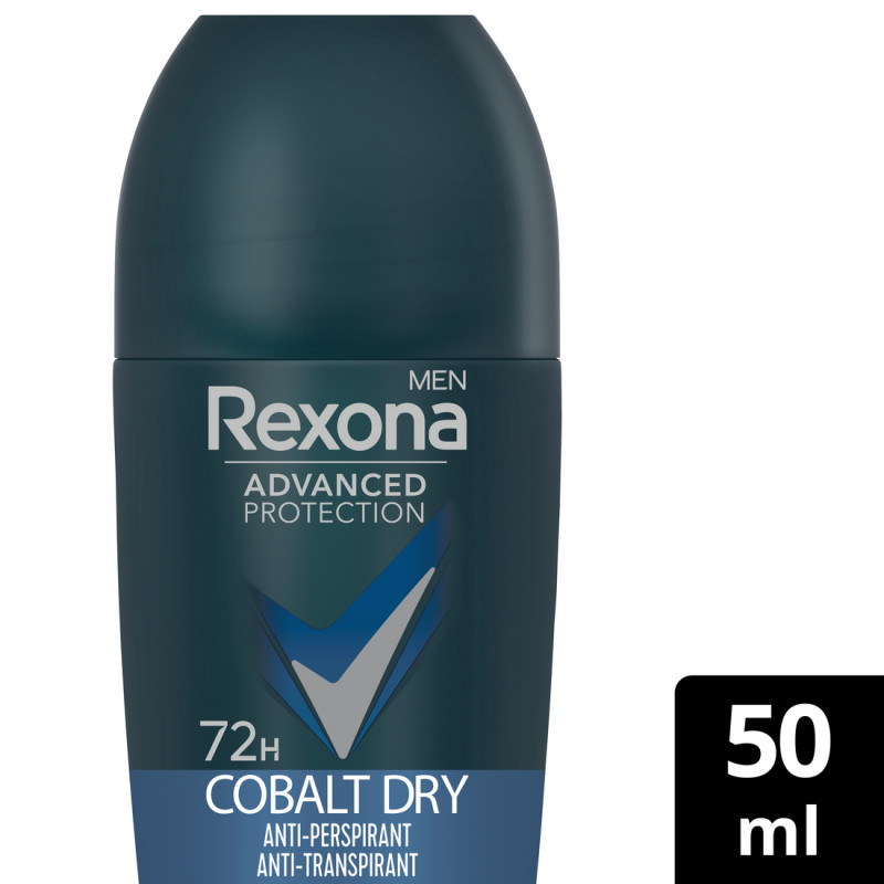 6 Déodorants REXONA Bille Cobalt Dry (Lot 6x50ml)