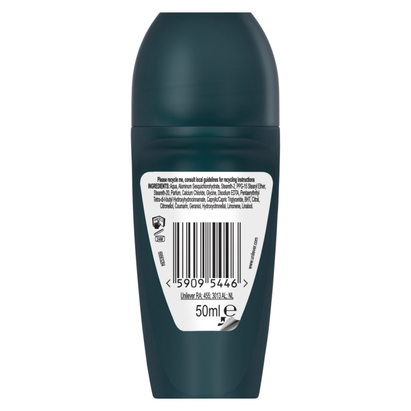 6 Déodorants REXONA Bille Cobalt Dry (Lot 6x50ml)