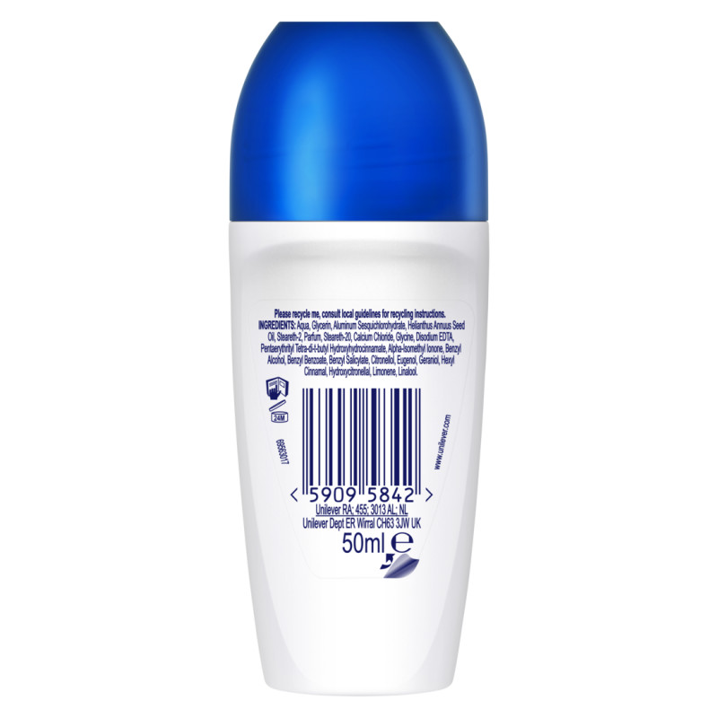 6 Déodorants DOVE Bille Anti-Transpirant Advanced Care Original 50ml (Lot 6x50ml)