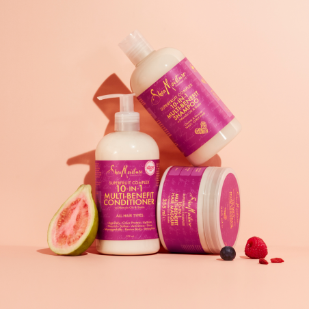 Après-Shampooing Shea Moisture Hydratant Complexe de Superfruits 10en1 (384ml)