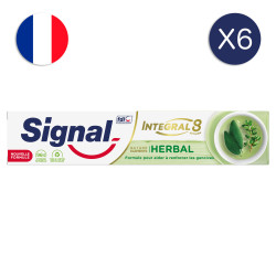 6x75ml Dentifrices Signal Integral 8 Nature Elements Soin Gencives (Lot de...