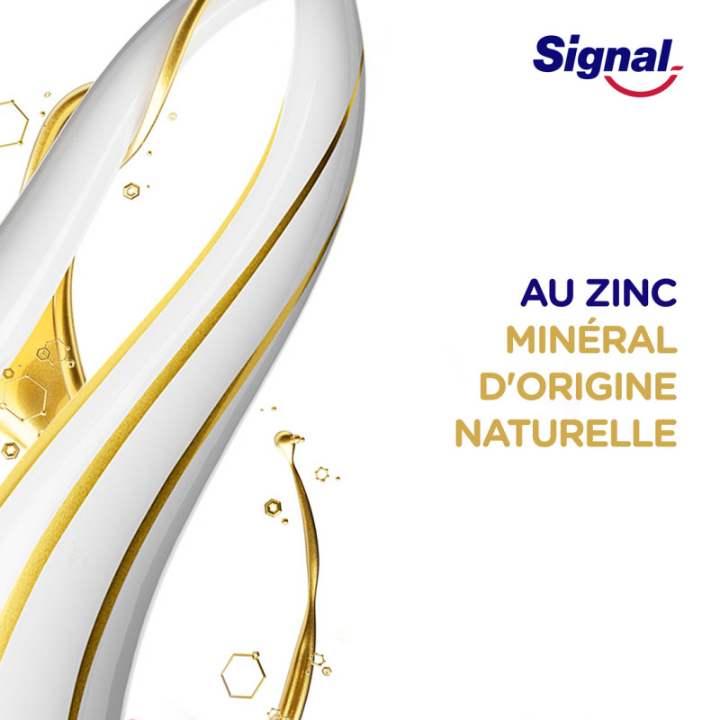 6x75ml Dentifrices Signal Integral 8 Nature Elements Coco Blancheur (Lot de 6x75ml )