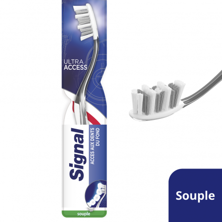 6 Brosses à Dents Ultra Access Souple (Lot de 6 packs unitaires) 6 Brosses à Dents Ultra Access Souple (Lot de 6 packs unitaires)