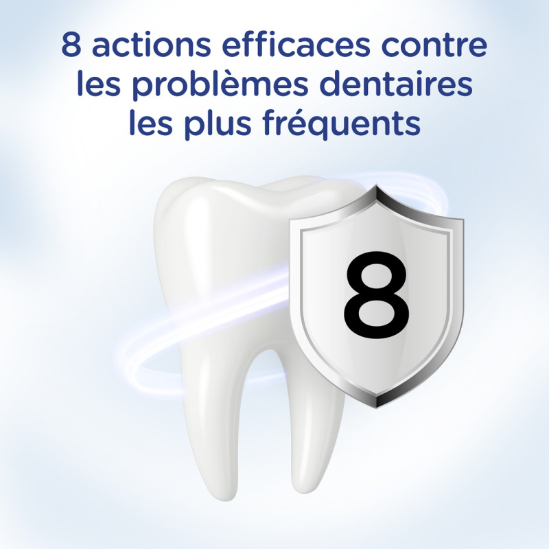 6x75ml Dentifrices Signal Integral 8 Nature Elements Fraîcheur & Détox (Lot de 6x75ml )