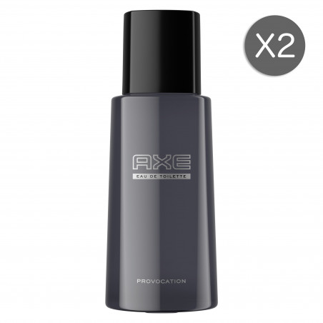 2x100ml Eaux de Toilette Axe Provocation Parfum Noix de Coco & Ambre Oriental (Lot de 2x100ml )