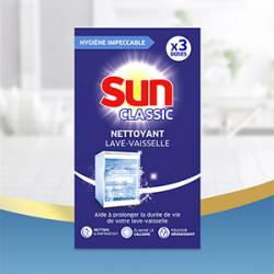 4x3 doses Nettoyant Machine Sun Efficacité Efficacité & Brillance (12 doses)