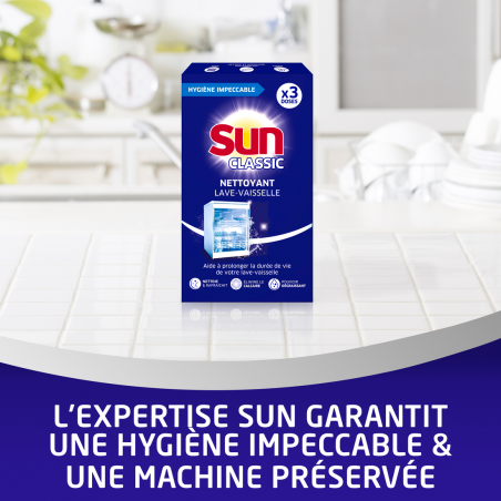 4x3 doses Nettoyant Machine Sun Efficacité Efficacité & Brillance (12 doses) 4x3 doses Nettoyant Machine Sun Efficacité Efficacité & Brillance (12 doses)