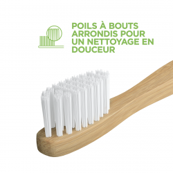 6 Brosses à Dents Signal Bambou Naturel Souple (Lot de 6 ) 2