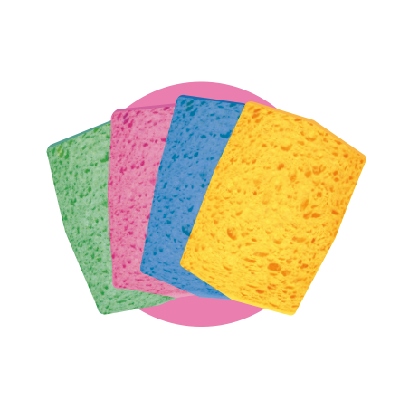 Pack de 10 - Spontex - 4 Éponges Passe-Partout