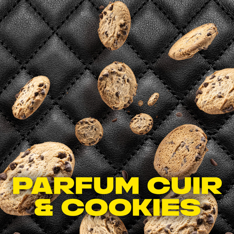 4x200ml Déodorants Sprays Homme Axe Cuir & Cookies Protection 48h (Lot de 4x200ml )