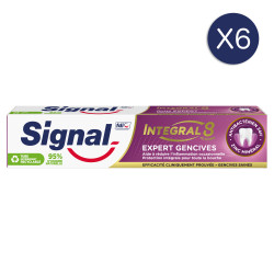 6 Dentifrices SIGNAL Integral 8 Expert Gencives (Lot 6x75ml)