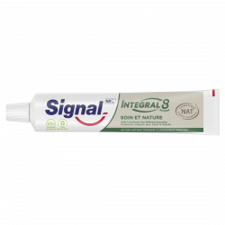 6 Dentifrices SIGNAL Integral 8 Soin & Nature (Lot 6x75ml)