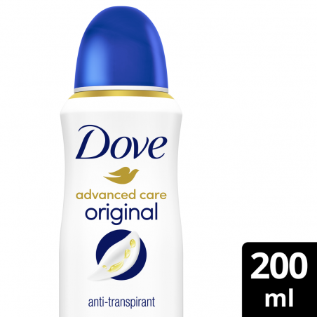 6 Déodorants DOVE Spray Anti-Transpirant Advanced Care Original (Lot 6x200ml)