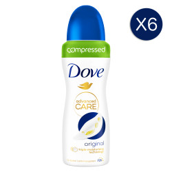 6 Déodorants DOVE Spray...