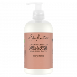 Après Shampooing Shea Moisture Boucles & Brillance à la noix de coco et à...