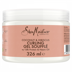 Gel souffle Shea Moisture Boucles & Brillance à la noix de coco et à...