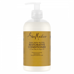 Après-Shampooing Shea Moisture Hydratant et fortifiant au miel et yaourt aux huiles de Mafura et de