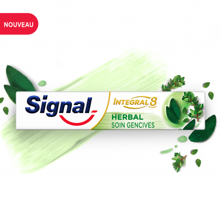 SIGNAL Integral 8 Dentifrice Nature Elements Herbal Soin Gencives 75ml