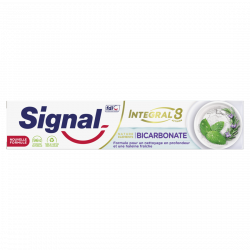 SIGNAL Dentifrice Integral 8 Nature Elements Bicarbonate Fraîcheur & Détox 75ml