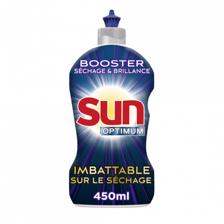 SUN Liquide de Rinçage Booster de Séchage et Brillance 450ml