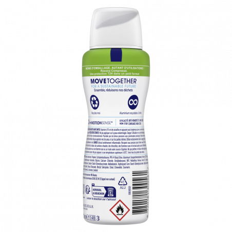 Rexona Déodorant Femme Aérosol Invisible Aqua 72H Anti-transpirant 100 ml