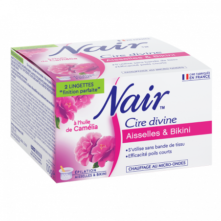 Pack de 3 - Nair - Cire divine maillot-aisselles "extrait de Camélia"