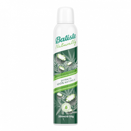 Pack de 6 - Batiste - Shampooing sec Naturally Coco et Chanvre