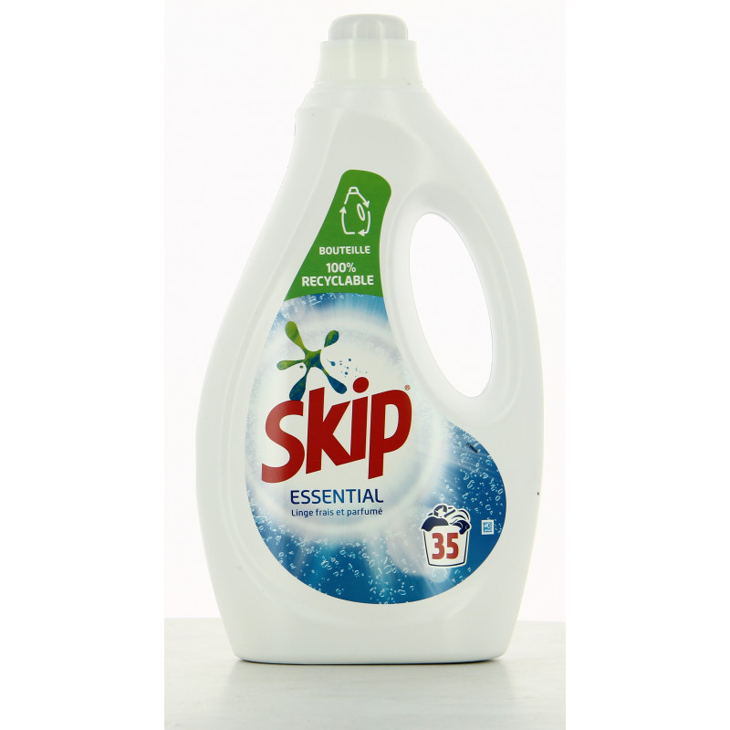 SKIP Lessive Liquide Essential Action 1,75 l 35 lavages