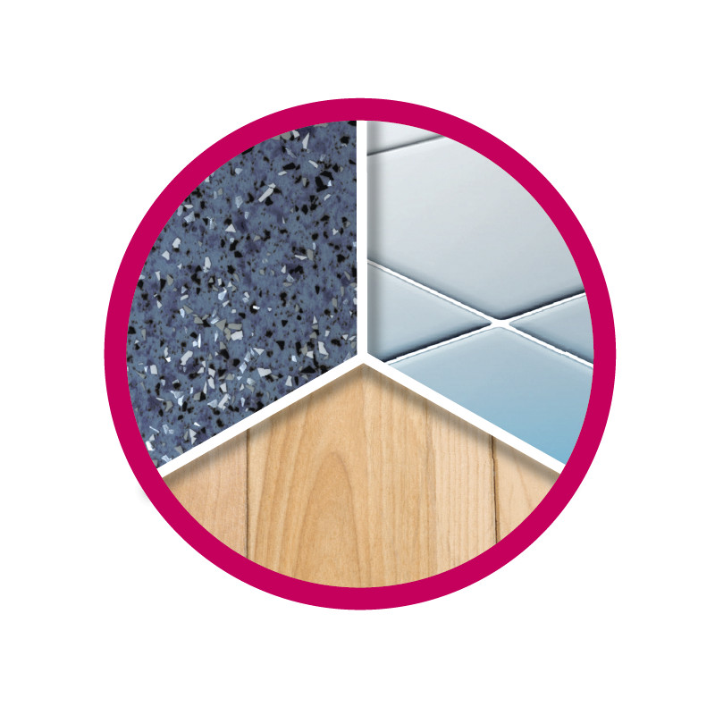 Spontex - 1 Lot de 2 Recharges Microfibre Twist Mop