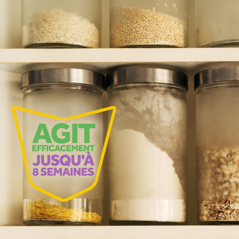 RAID ESSENTIALS PIEGES MITES ALIMENTAIRES SANS INSECTICIDES X3