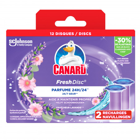 CANARD FRESH DISC RECHARGES FRAICHEUR LAVANDE