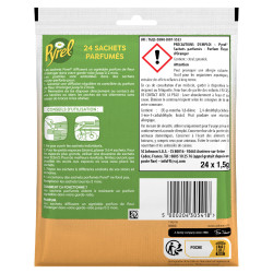 PYREL SACHETS PARFUMES FLEUR D'ORANGER AVEC HUILE ESSENTIELLE DE CITRON X24 2