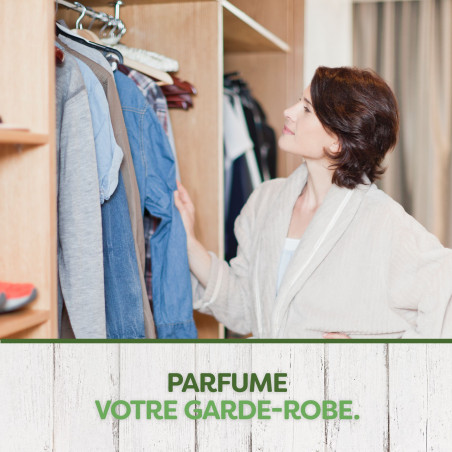 PYREL SACHETS PARFUMES FLEUR D'ORANGER AVEC HUILE ESSENTIELLE DE CITRON X24