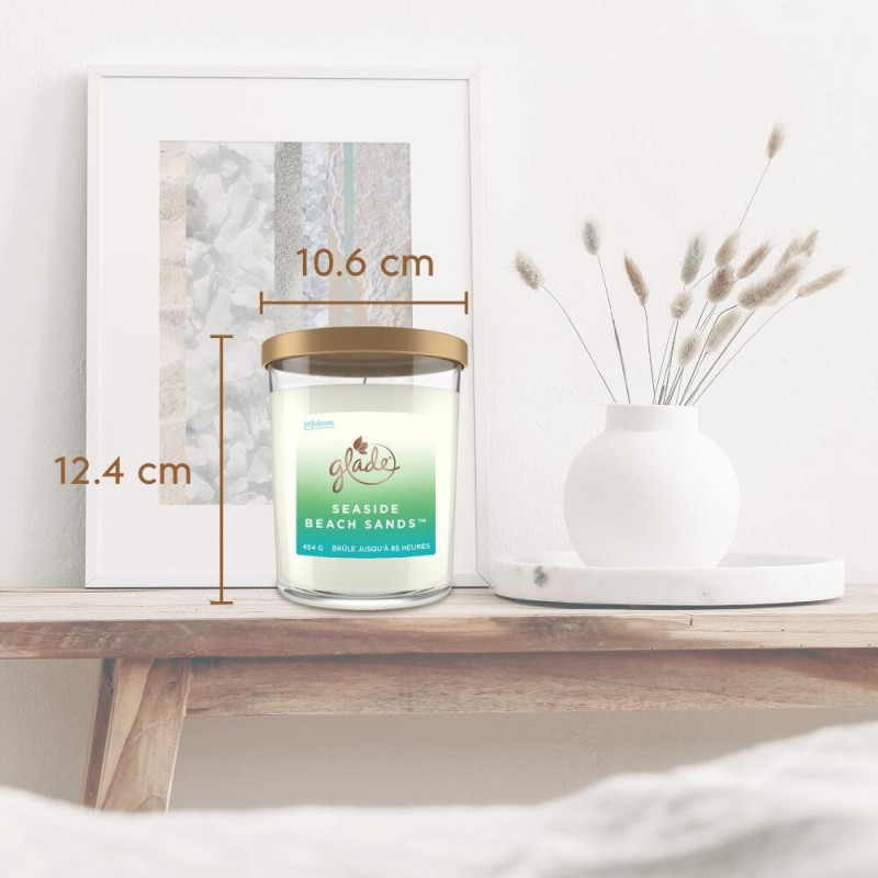 Glade Bougie 85H Parfum Seaside Beach